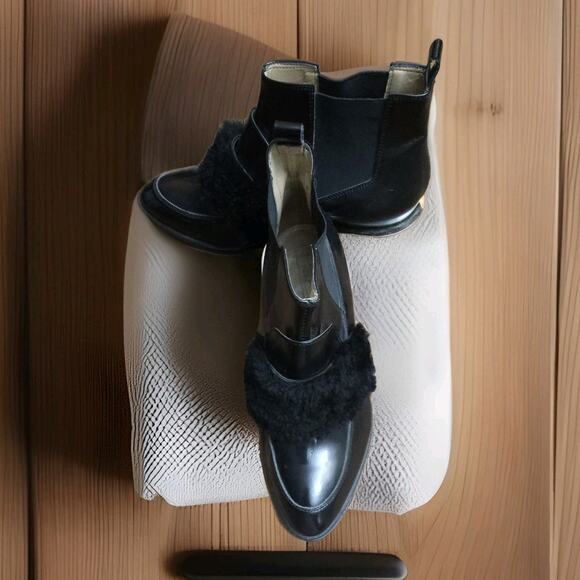 BCBGMAXAZRIA Wynter Black Booties Size 39 - Picture 3 of 7